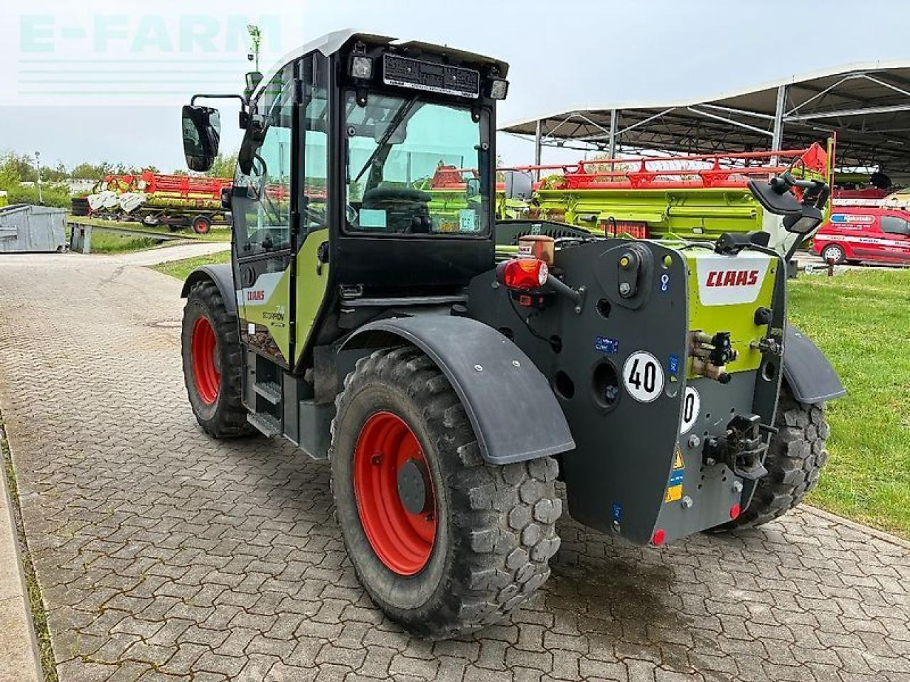 CLAAS scorpion 741 - Teleskoplader: das Bild 2 CLAAS scorpion 741 - Teleskoplader: das Bild 2