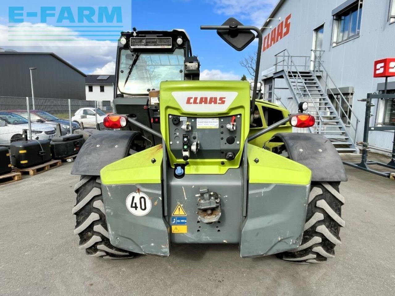 Teleskoplader CLAAS scorpion 756 varipower plus, klima, druckluft, 4: das Bild 11