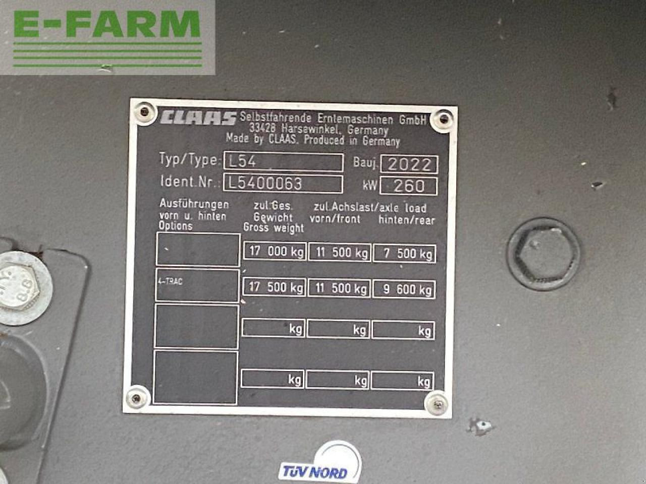 Mähdrescher CLAAS trion 650 mit vario 770: das Bild 15