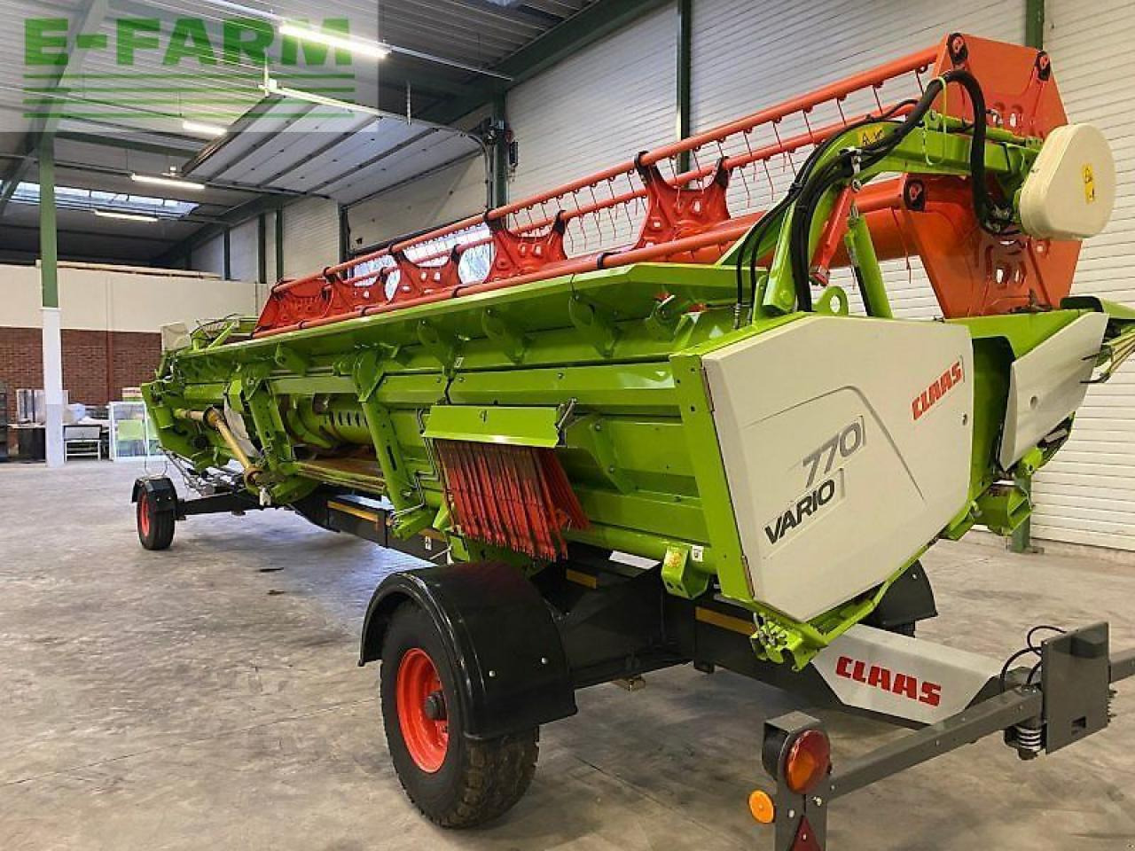 Mähdrescher CLAAS trion 650 mit vario 770: das Bild 17