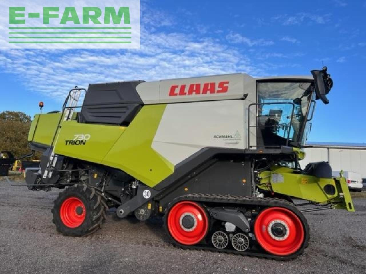 Mähdrescher CLAAS trion 730tt: das Bild 10