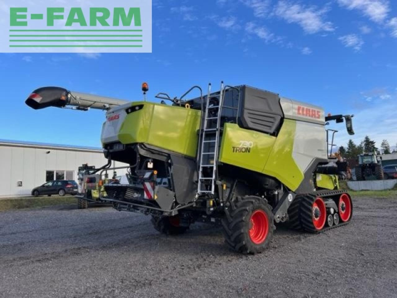 Mähdrescher CLAAS trion 730tt: das Bild 9