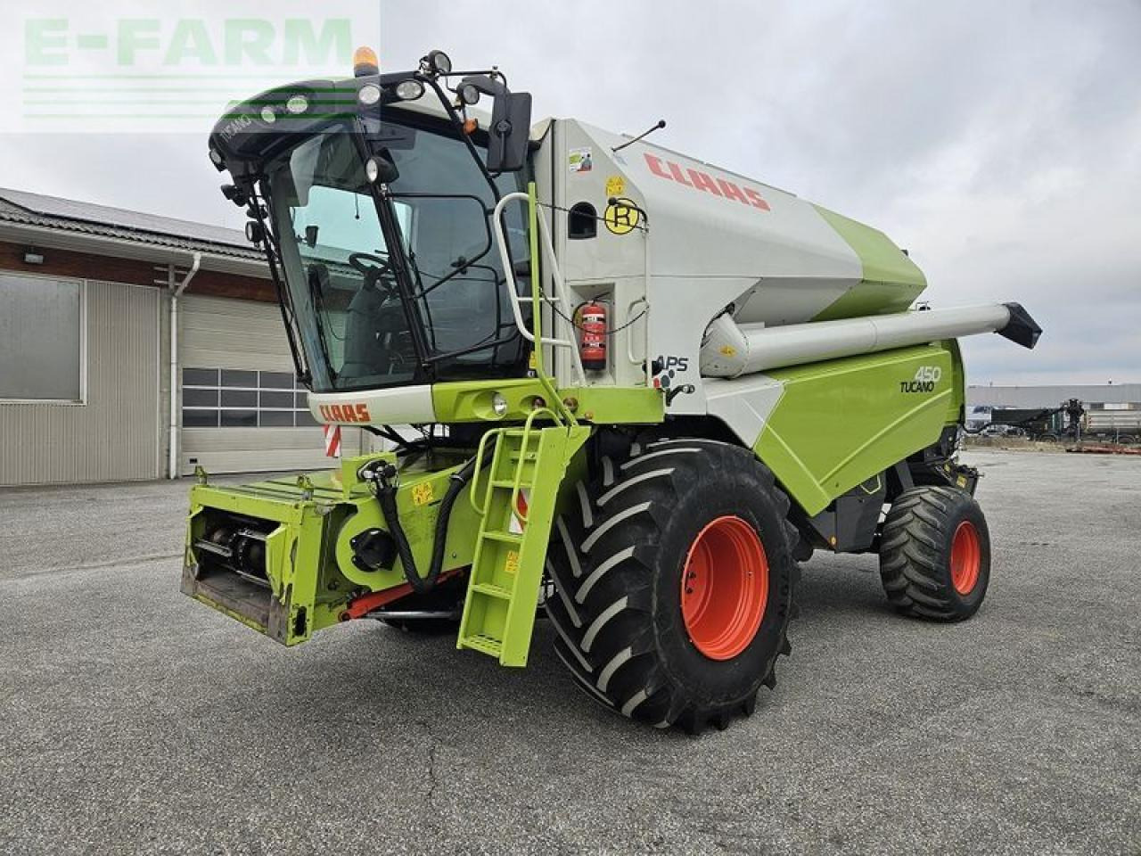 CLAAS tucano 450 - Mähdrescher: das Bild 1 CLAAS tucano 450 - Mähdrescher: das Bild 1