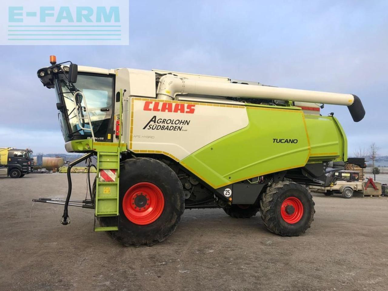 CLAAS tucano 560 - Mähdrescher: das Bild 1 CLAAS tucano 560 - Mähdrescher: das Bild 1