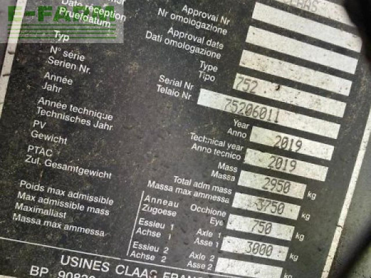 Packenpresse CLAAS variant 480 rc pro: das Bild 17
