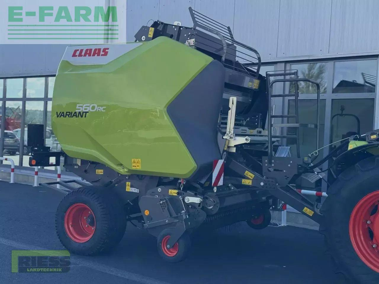 CLAAS variant 560 rc trend - Packenpresse: das Bild 2 CLAAS variant 560 rc trend - Packenpresse: das Bild 2