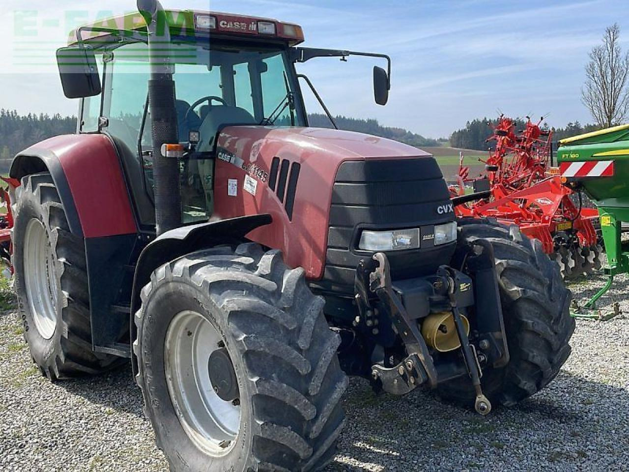 Case-IH 1145 cvx - Traktor: das Bild 1 Case-IH 1145 cvx - Traktor: das Bild 1