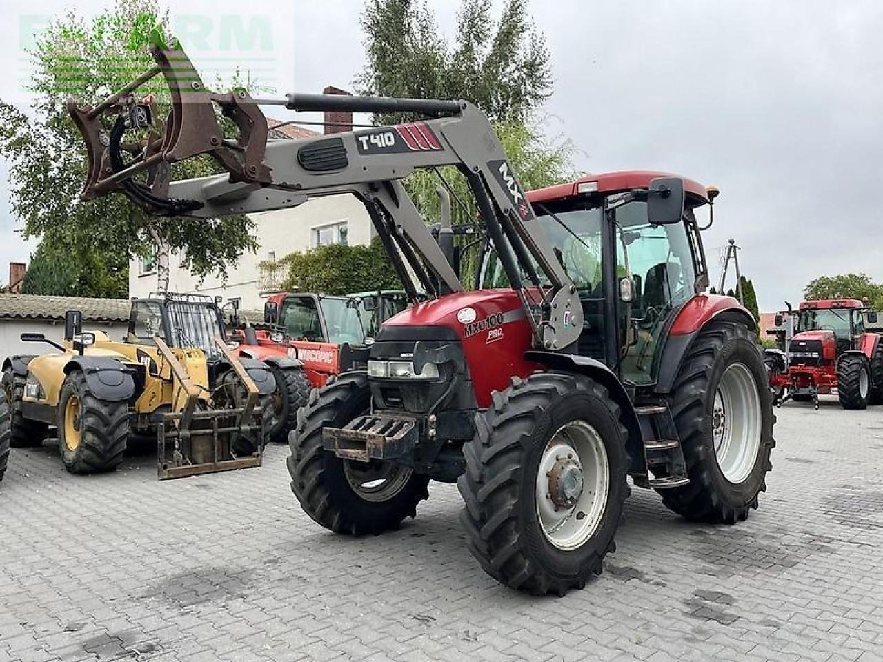 Case-IH mxu 100 pro maxxum + mx t410 - Traktor: das Bild 1 Case-IH mxu 100 pro maxxum + mx t410 - Traktor: das Bild 1