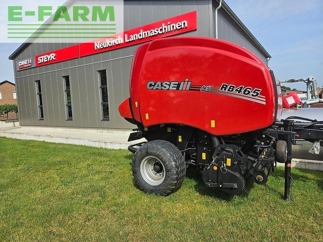 Case-IH rb465 vc rotor-cutter - Packenpresse: das Bild 1 Case-IH rb465 vc rotor-cutter - Packenpresse: das Bild 1