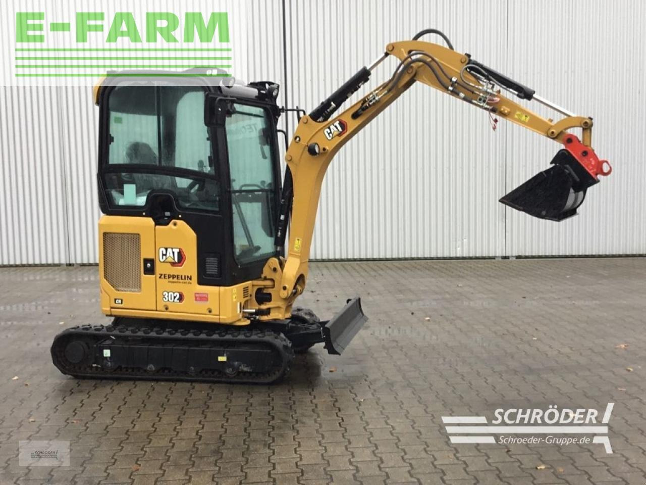 Caterpillar 302 cr - Minibagger: das Bild 1 Caterpillar 302 cr - Minibagger: das Bild 1