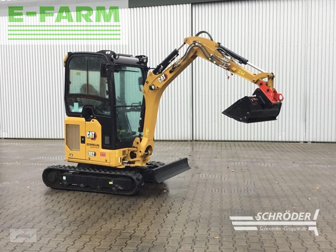 Caterpillar 302 cr - Minibagger: das Bild 2 Caterpillar 302 cr - Minibagger: das Bild 2