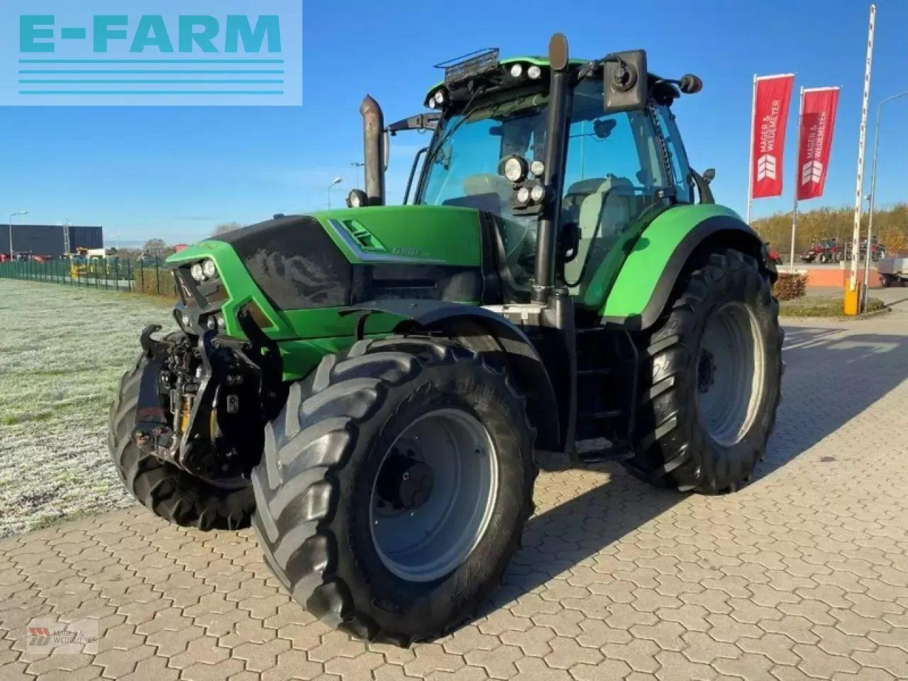 Deutz-Fahr agrotron 6180 ttv mit fzw TTV - Traktor: das Bild 1 Deutz-Fahr agrotron 6180 ttv mit fzw TTV - Traktor: das Bild 1