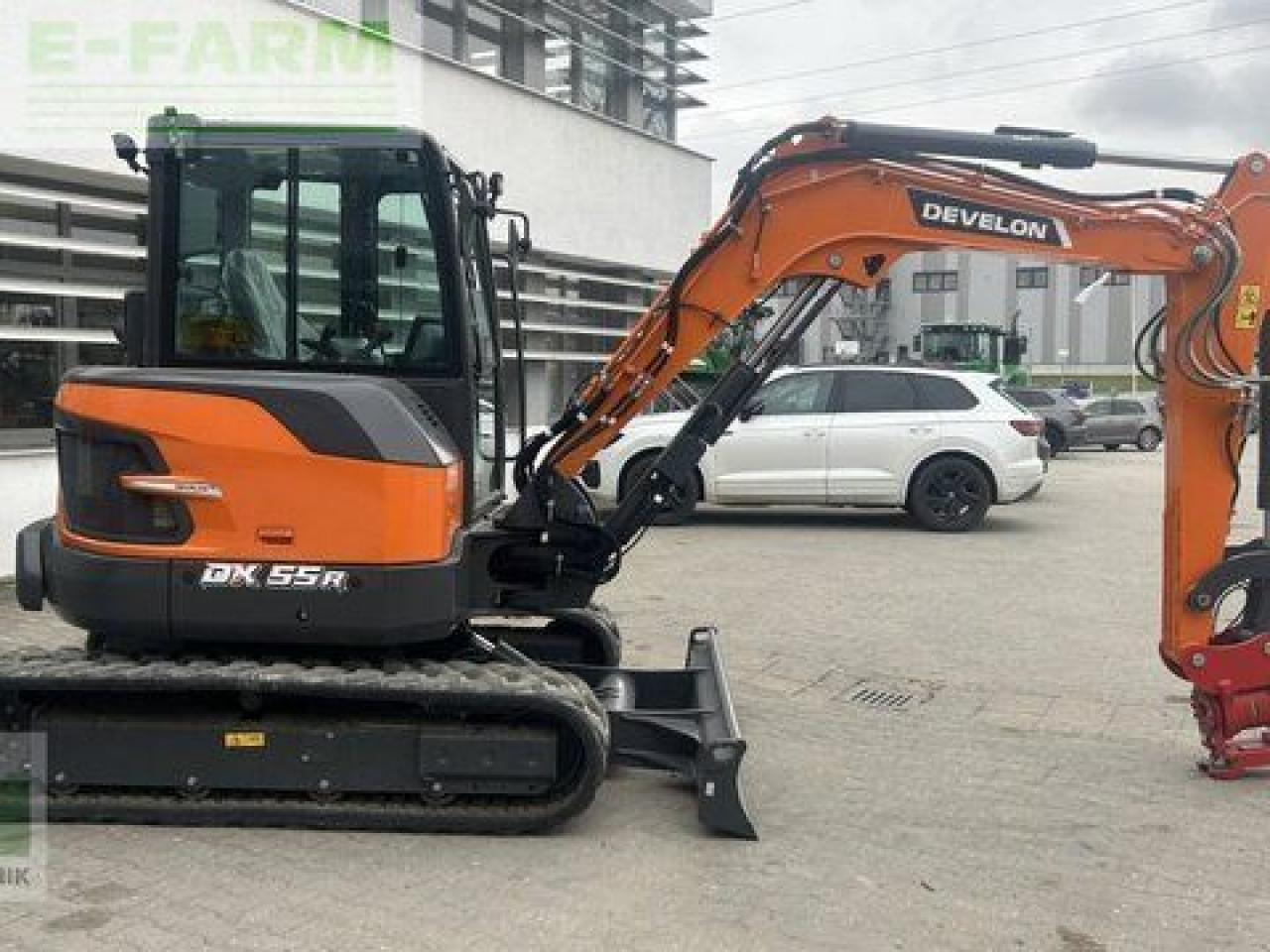 Doosan dx55r-7 - Minibagger: das Bild 4 Doosan dx55r-7 - Minibagger: das Bild 4