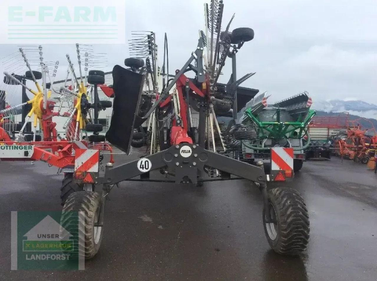 Fella juras 7850 pro - Heuwender/ Wenderechen: das Bild 5 Fella juras 7850 pro - Heuwender/ Wenderechen: das Bild 5