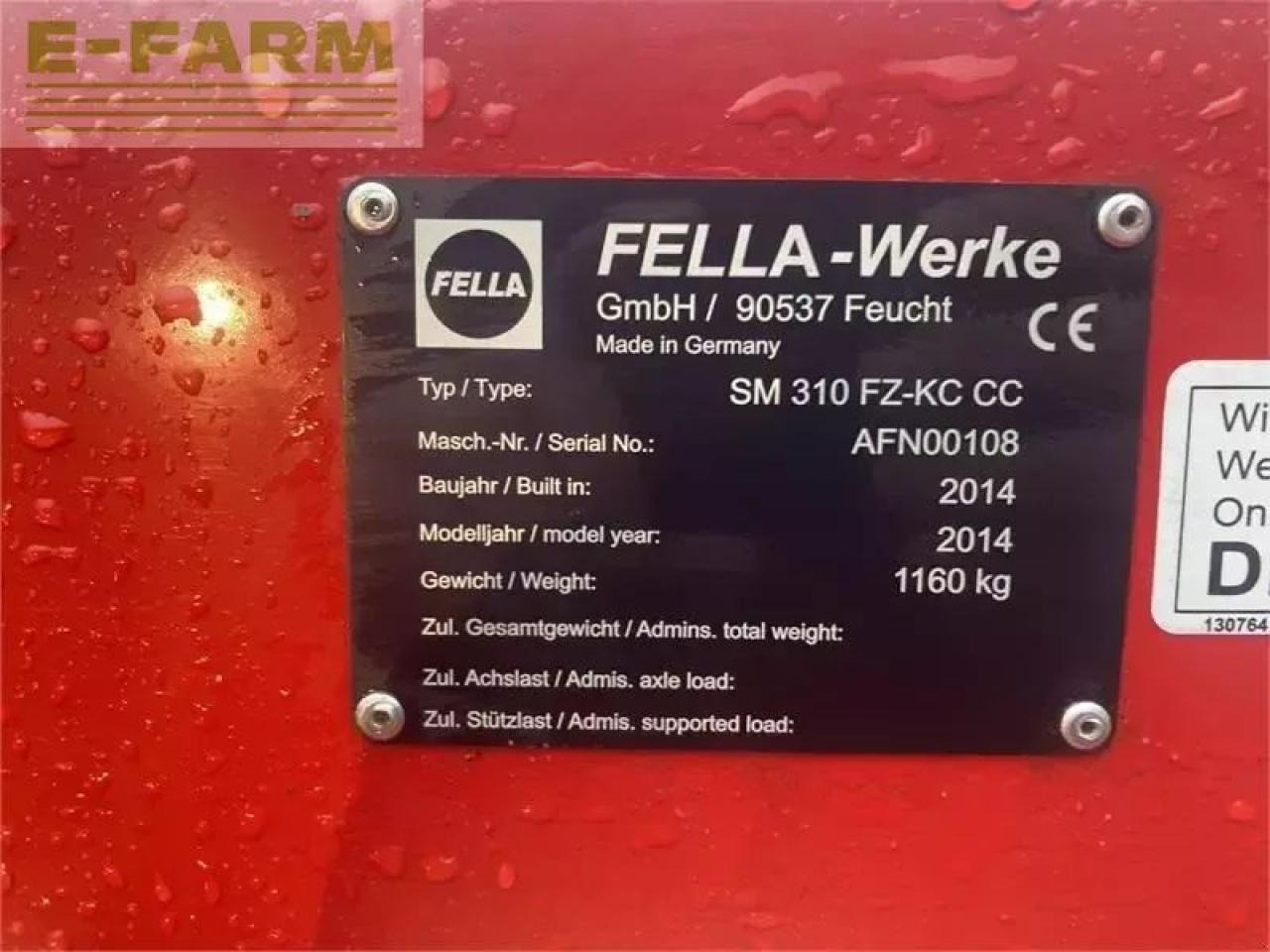 Fella sm 991 tl-kc / sm 310 fz kc - Mähwerk: das Bild 3 Fella sm 991 tl-kc / sm 310 fz kc - Mähwerk: das Bild 3
