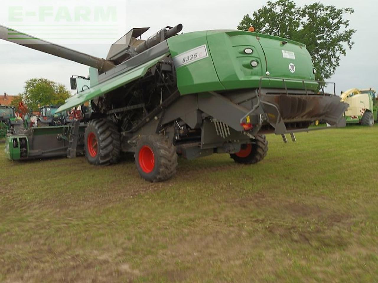 Fendt 6335c - Mähdrescher: das Bild 3 Fendt 6335c - Mähdrescher: das Bild 3