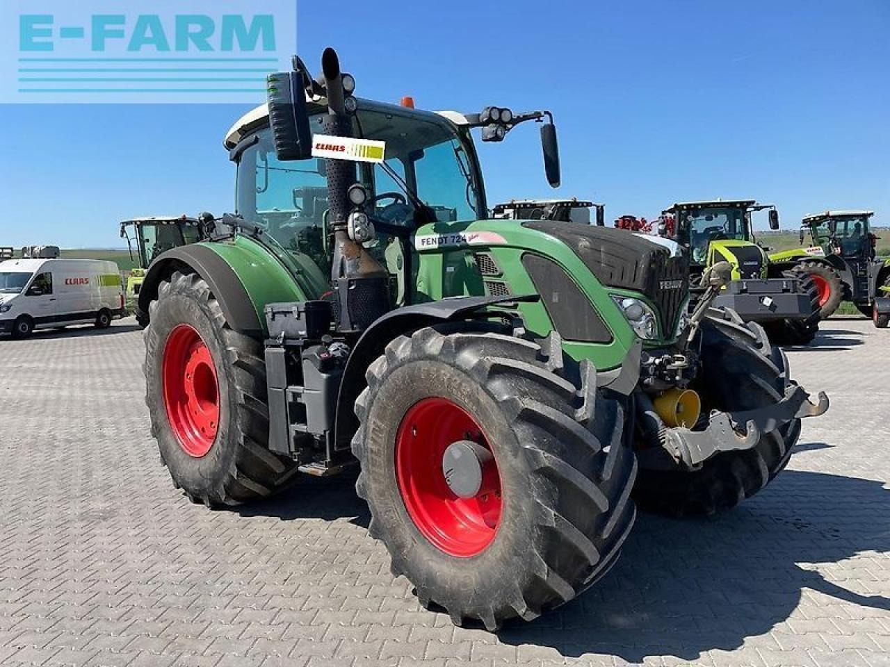 Fendt 724 - Traktor: das Bild 1 Fendt 724 - Traktor: das Bild 1