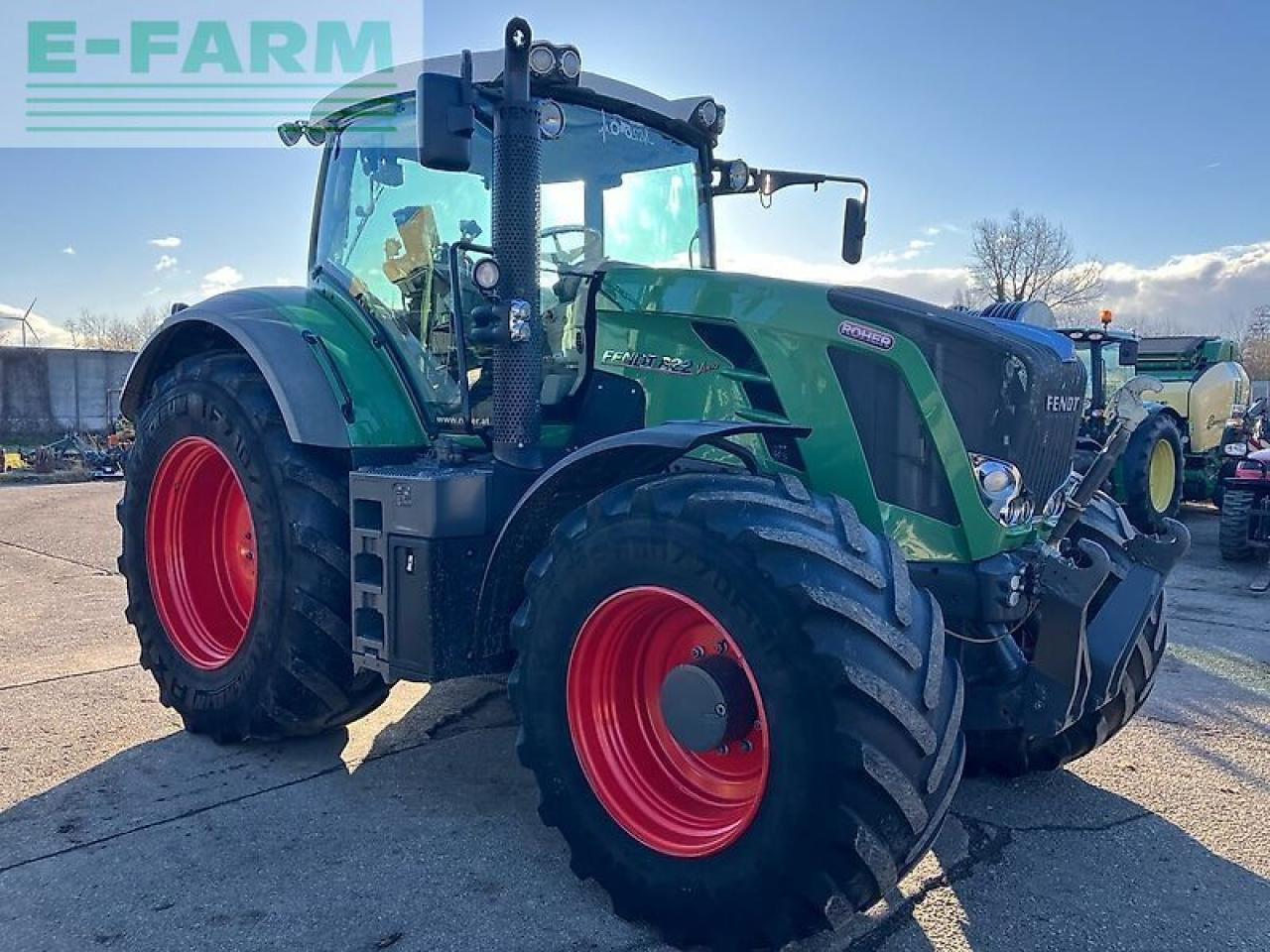 Traktor Fendt 822 vario: das Bild 6