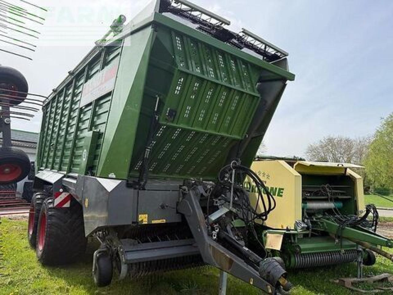 Landwirtschaftlicher Kipper Fendt tigo 75 vr mit 800-er bereifung, laderaumabdecku: das Bild 6