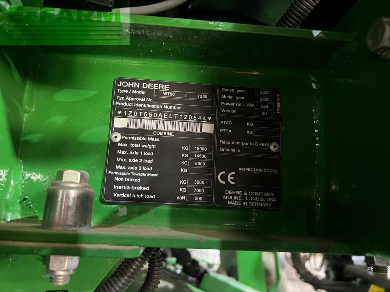 Schneidwerk Geringhoff HVV 540: das Bild 7