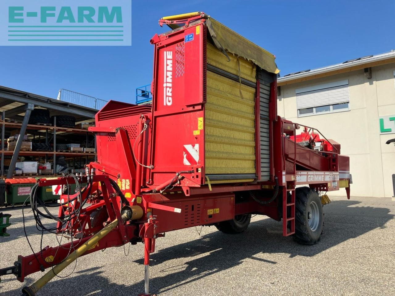 Grimme SE 85-55 - Kartoffelroder: das Bild 1 Grimme SE 85-55 - Kartoffelroder: das Bild 1