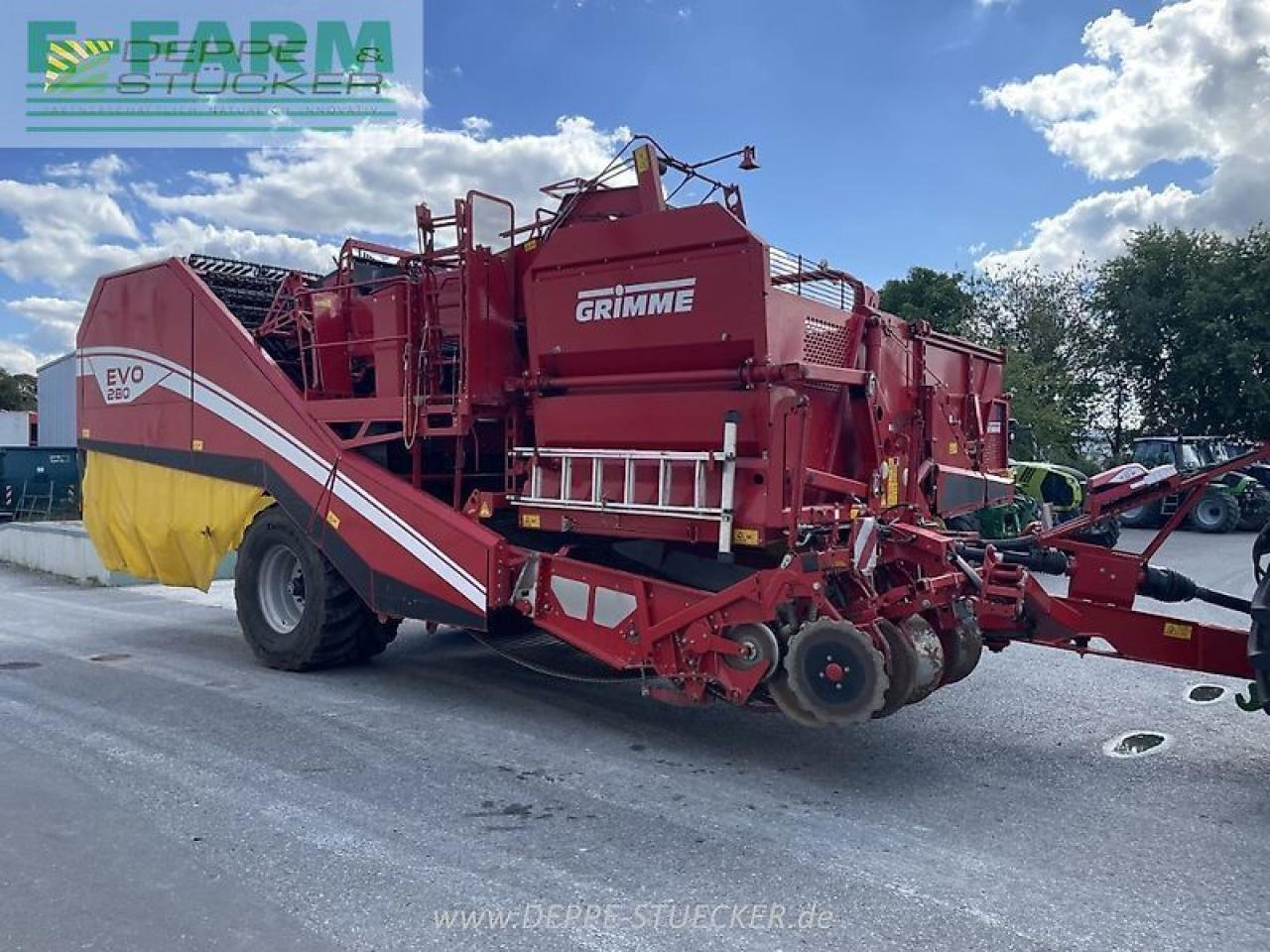 Grimme evo 280 - Kartoffelroder: das Bild 4 Grimme evo 280 - Kartoffelroder: das Bild 4