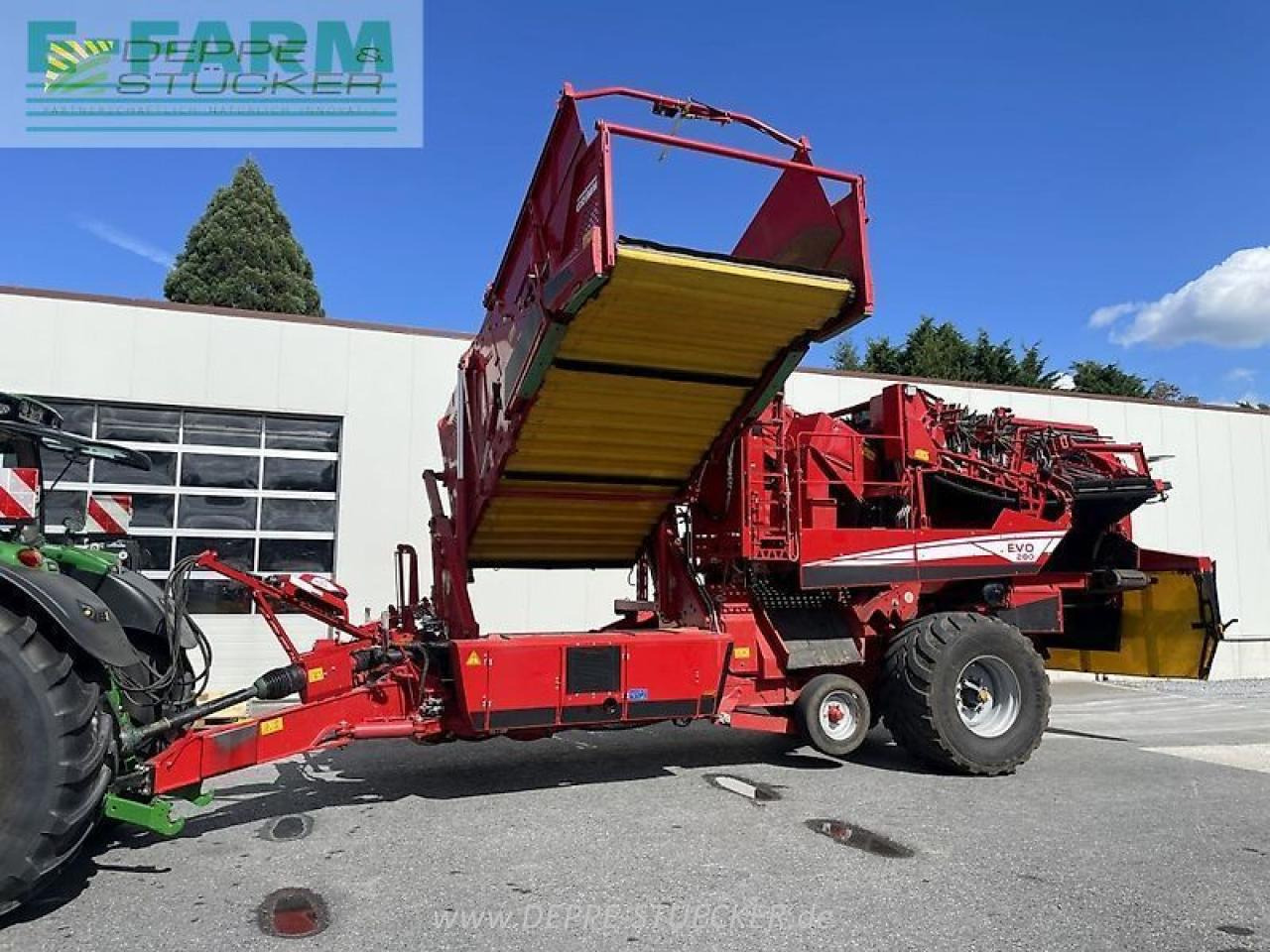 Grimme evo 280 - Kartoffelroder: das Bild 1 Grimme evo 280 - Kartoffelroder: das Bild 1