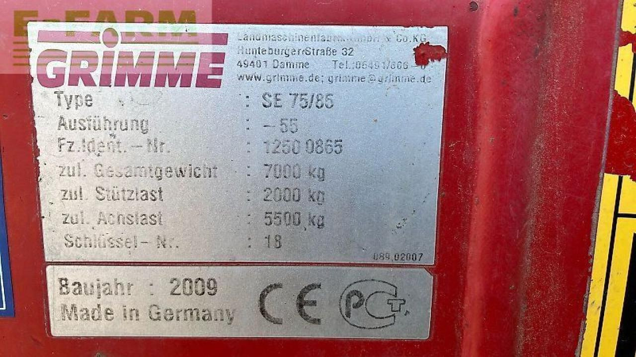 Grimme se 85-55 - Kartoffelroder: das Bild 4 Grimme se 85-55 - Kartoffelroder: das Bild 4