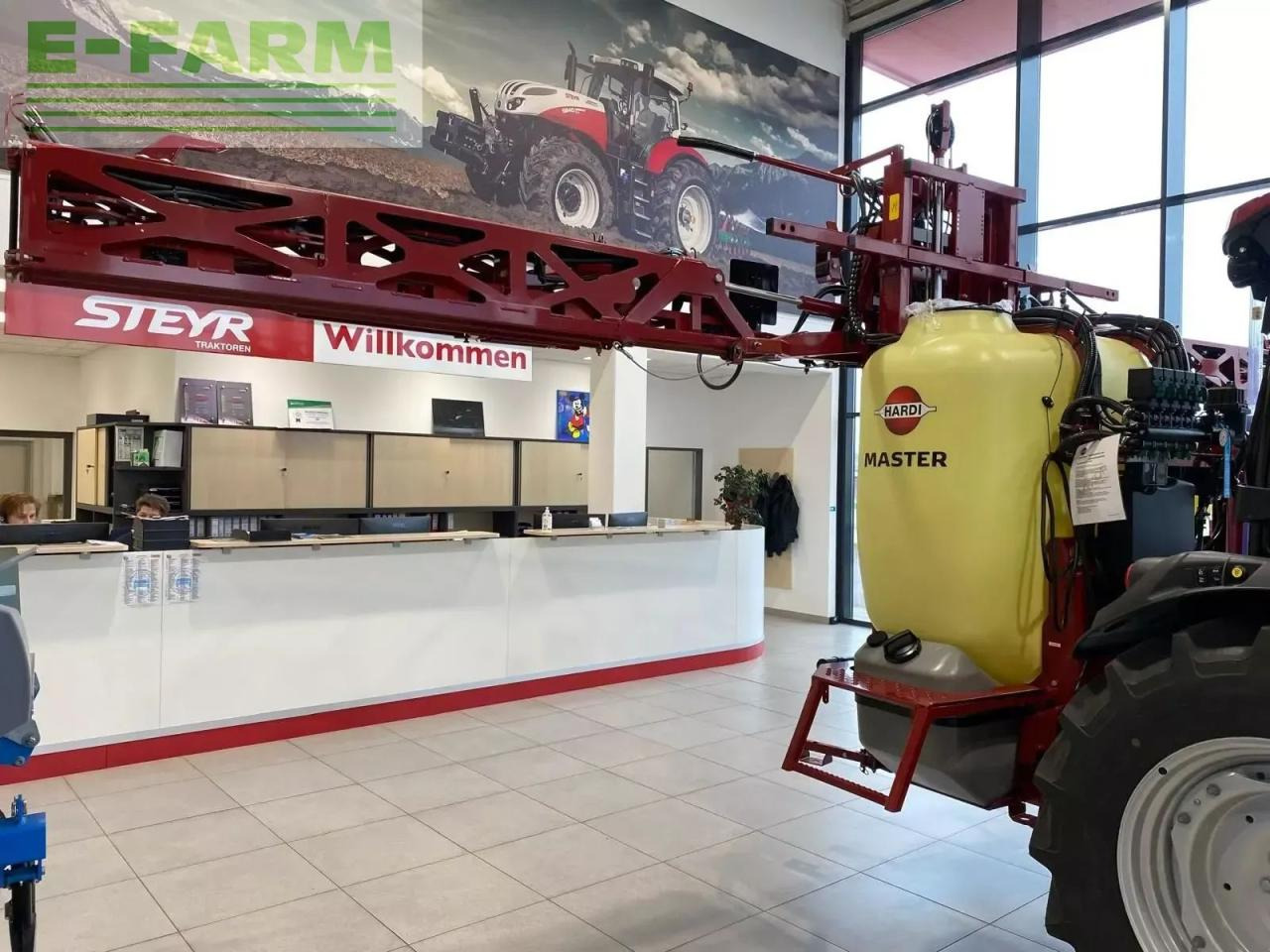 Hardi master pro 1200 - Anhängespritze: das Bild 3 Hardi master pro 1200 - Anhängespritze: das Bild 3