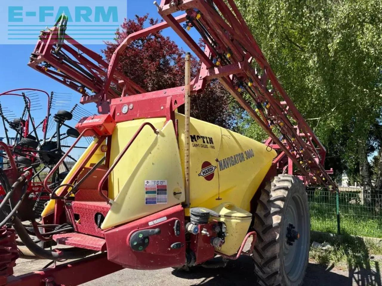 Hardi navigator 3000 - Anhängespritze: das Bild 1 Hardi navigator 3000 - Anhängespritze: das Bild 1