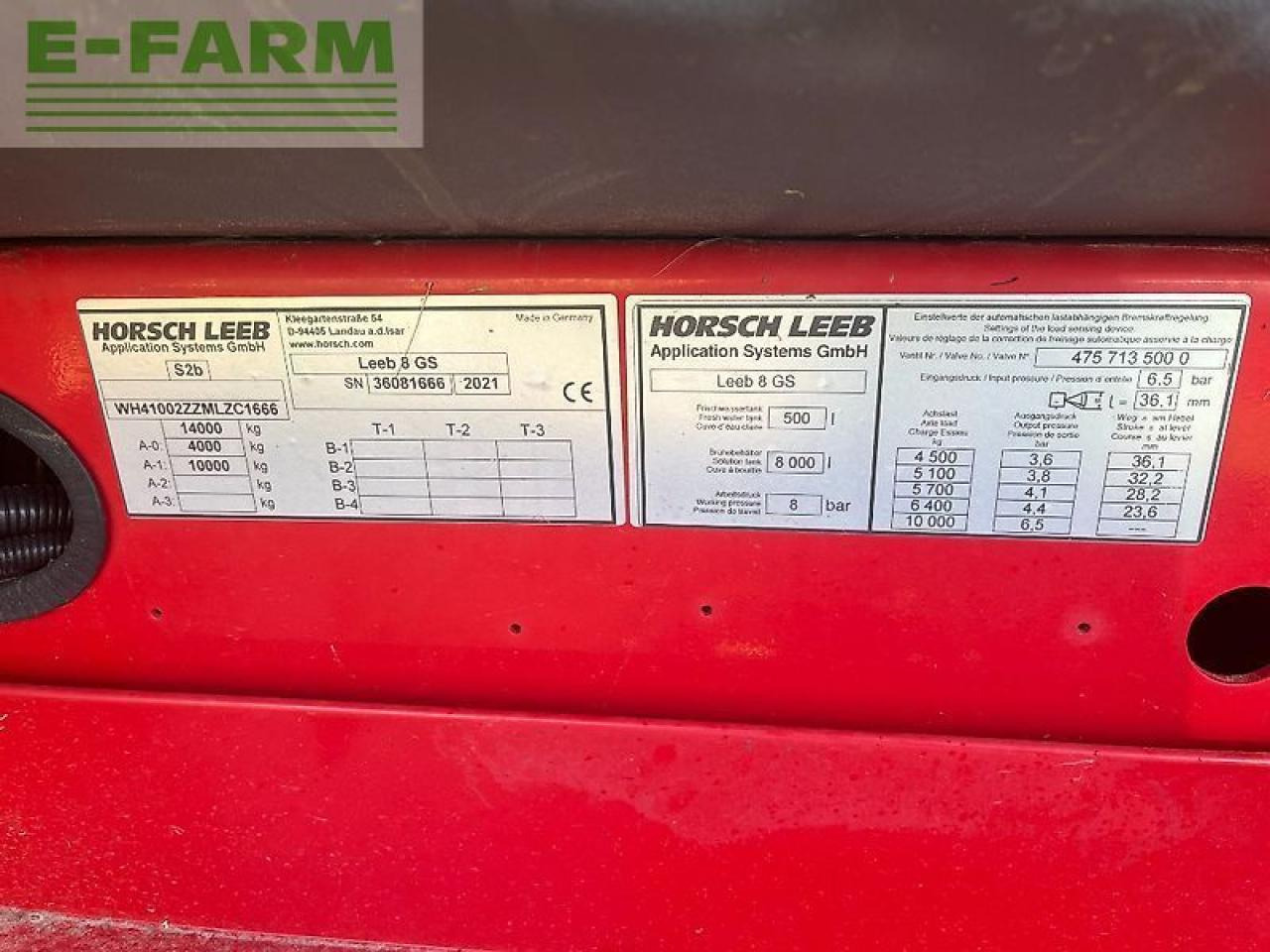 Horsch leeb 8 gs - Anhängespritze: das Bild 3 Horsch leeb 8 gs - Anhängespritze: das Bild 3