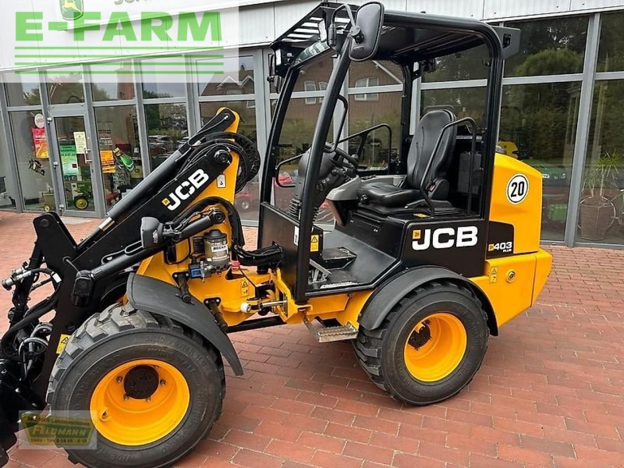 JCB 403 plus agri großer motor, zentralschmierung - Radlader: das Bild 5 JCB 403 plus agri großer motor, zentralschmierung - Radlader: das Bild 5