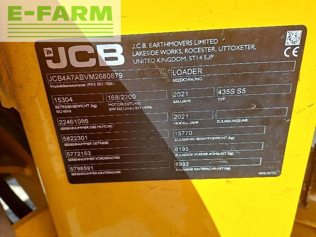 JCB 435s s5 - Minibagger: das Bild 5 JCB 435s s5 - Minibagger: das Bild 5
