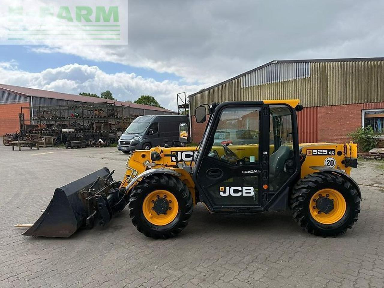JCB 525-60 - Teleskoplader: das Bild 1 JCB 525-60 - Teleskoplader: das Bild 1