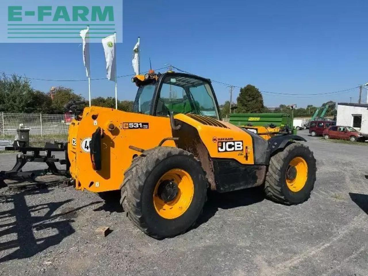 JCB 531-70 agrisuper - Teleskoplader: das Bild 4 JCB 531-70 agrisuper - Teleskoplader: das Bild 4
