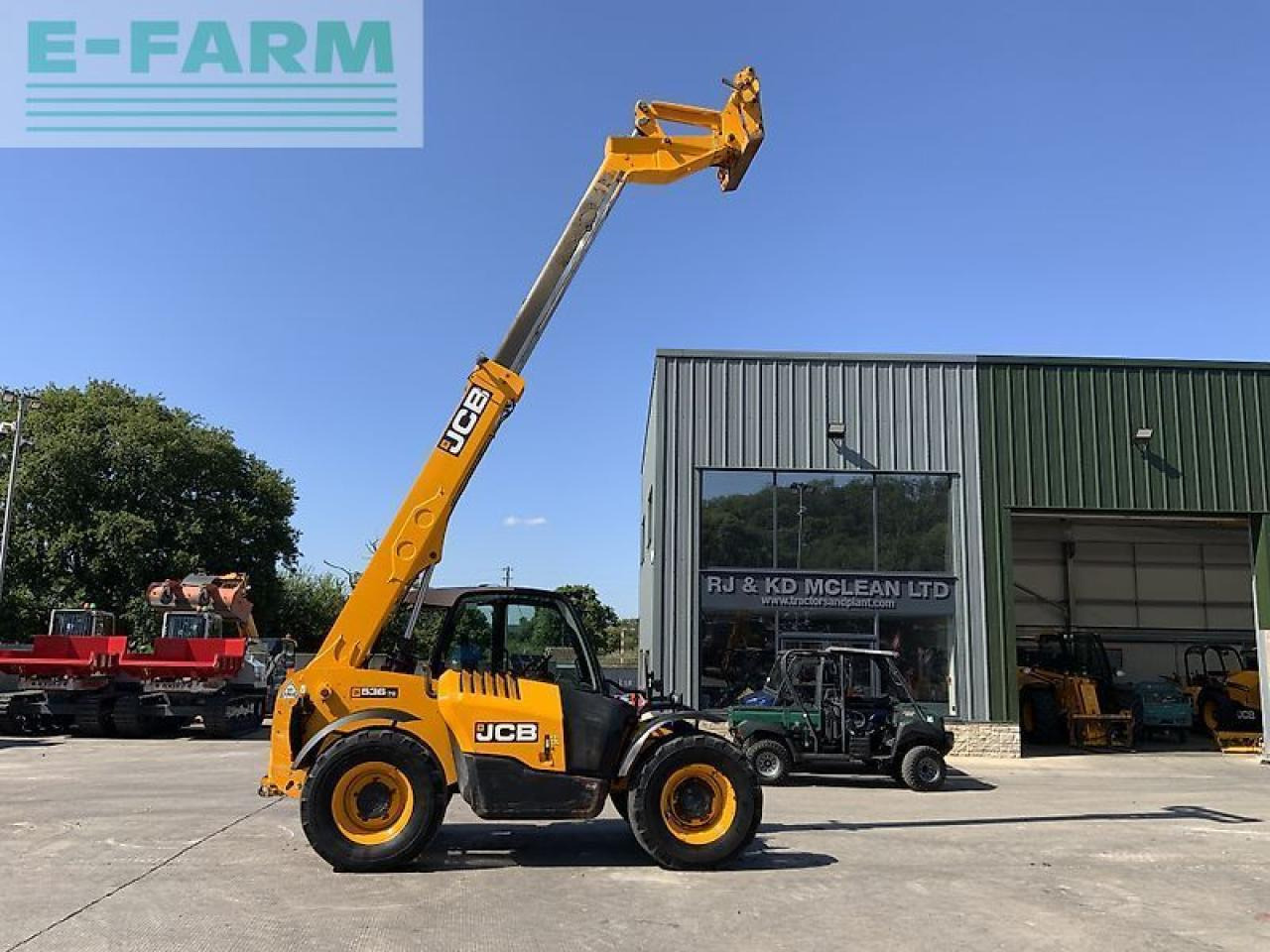 JCB 536-70 agri super telehandler (st23536) - Teleskoplader: das Bild 1 JCB 536-70 agri super telehandler (st23536) - Teleskoplader: das Bild 1