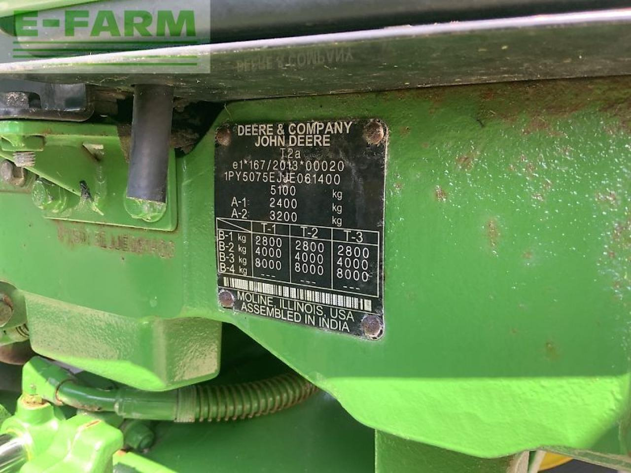 Traktor John Deere 5075e tractor (st23600): das Bild 13