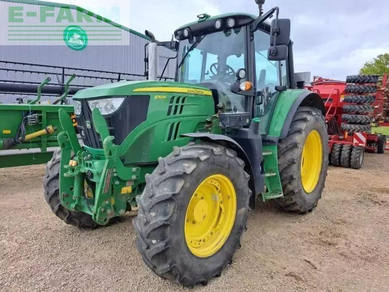 John Deere 6110m - Traktor: das Bild 1 John Deere 6110m - Traktor: das Bild 1