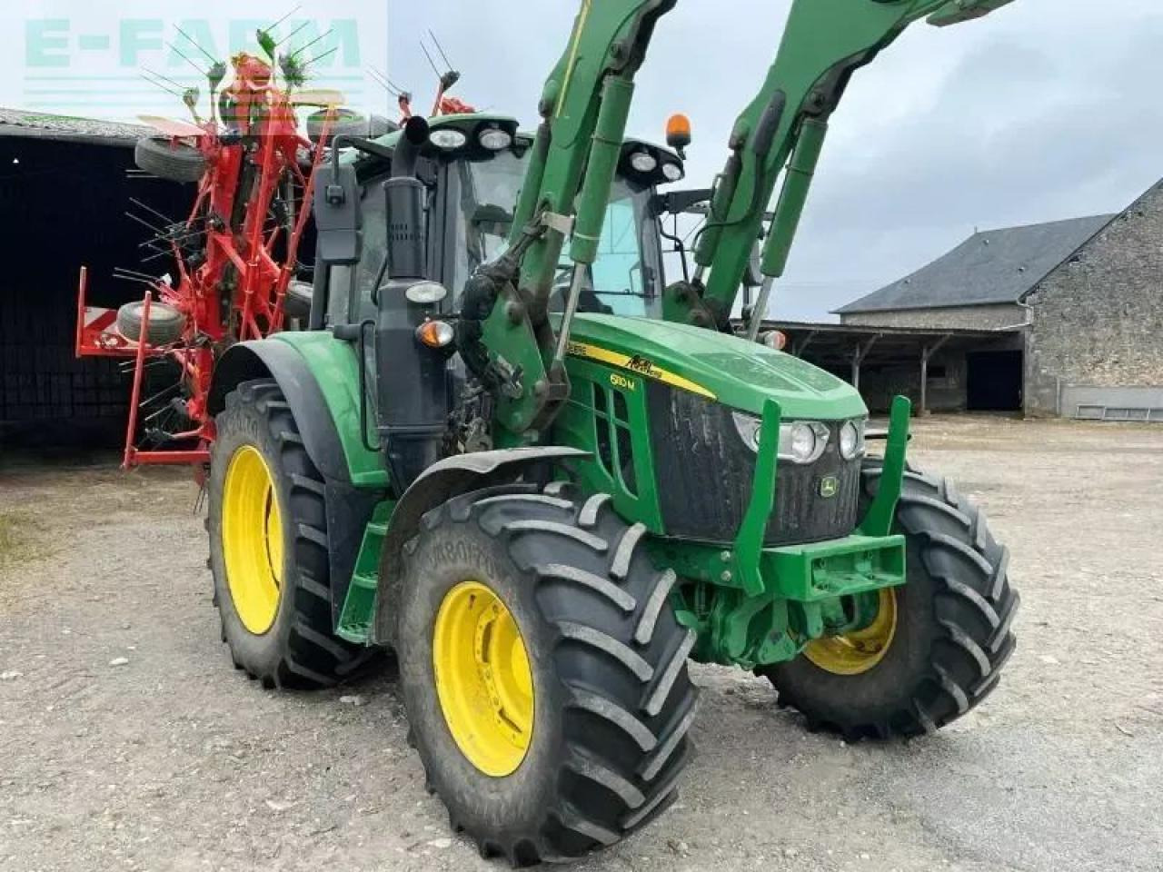 John Deere 6110m - Traktor: das Bild 1 John Deere 6110m - Traktor: das Bild 1