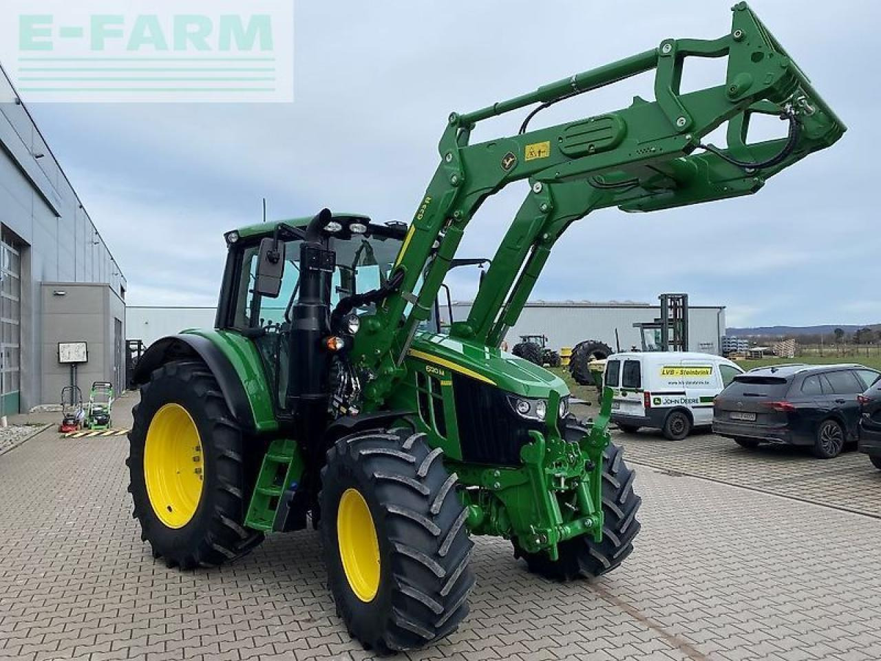 John Deere 6120m mit frontlader 623r - Traktor: das Bild 2 John Deere 6120m mit frontlader 623r - Traktor: das Bild 2