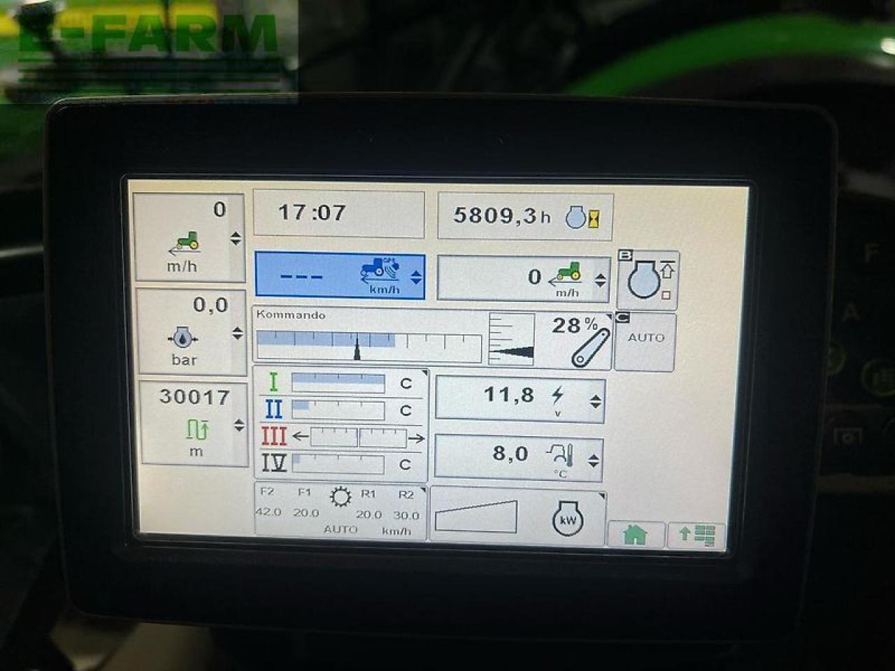Traktor John Deere 6125r ultimate: das Bild 11