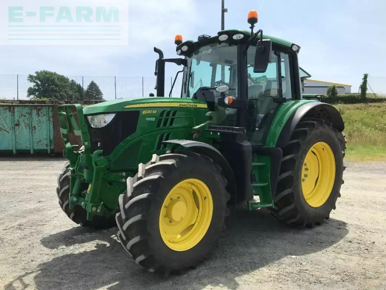 John Deere 6130 m - Traktor: das Bild 1 John Deere 6130 m - Traktor: das Bild 1