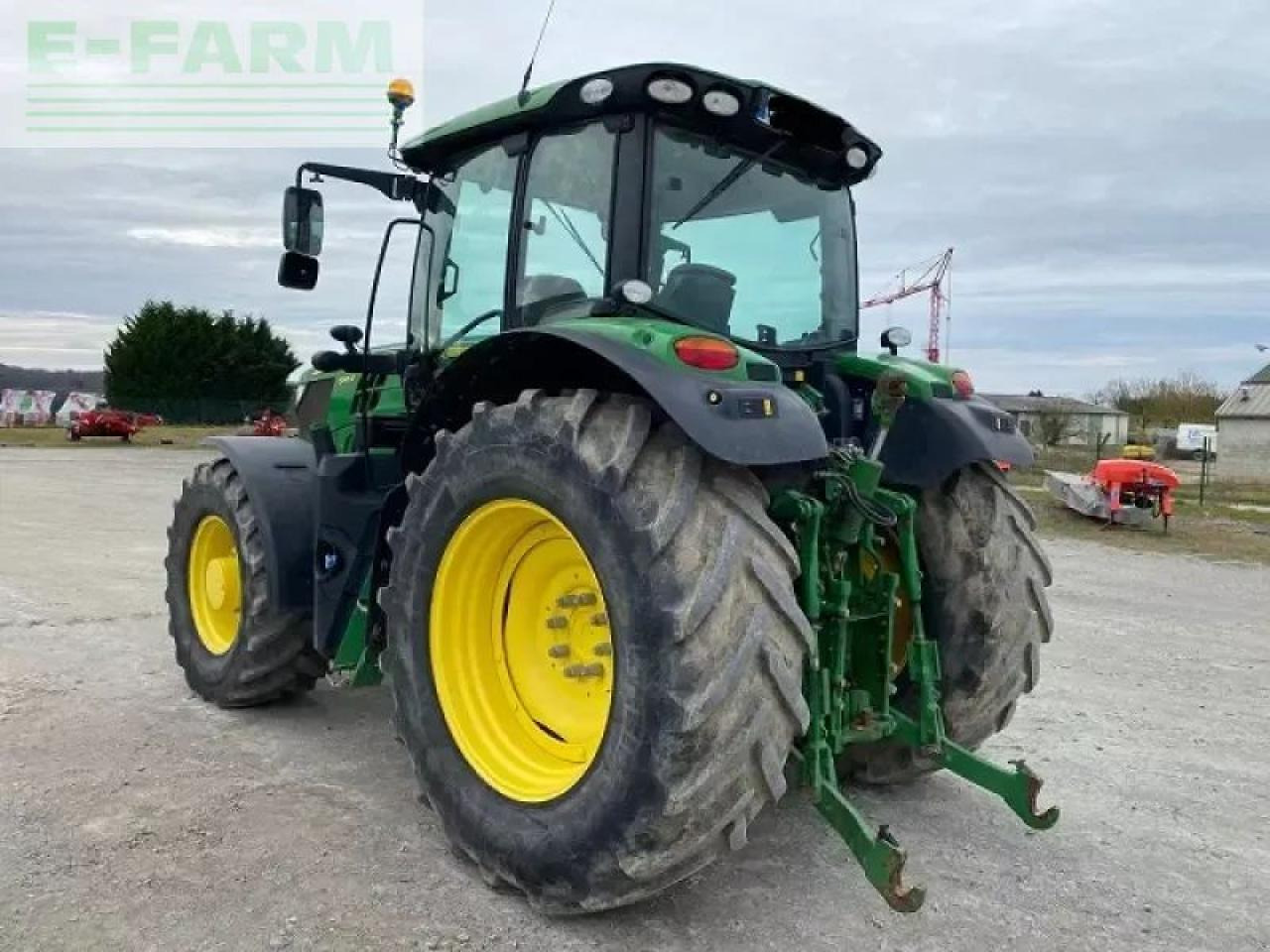 Traktor John Deere 6145r: das Bild 8 Traktor John Deere 6145r: das Bild 8