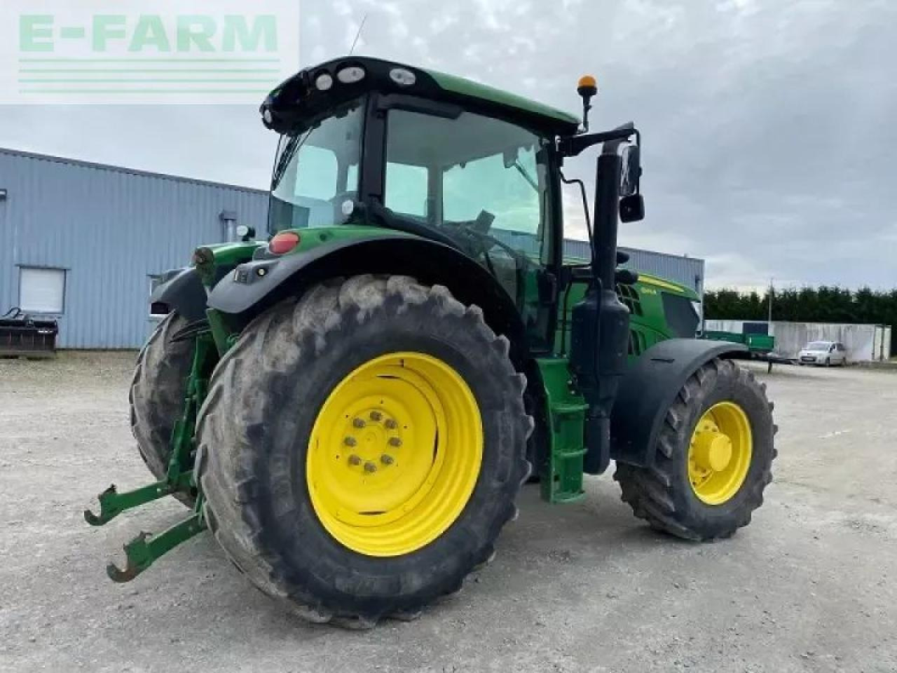 Traktor John Deere 6145r: das Bild 7 Traktor John Deere 6145r: das Bild 7
