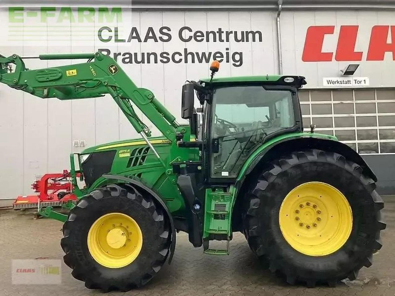 Traktor John Deere 6175 r: das Bild 9