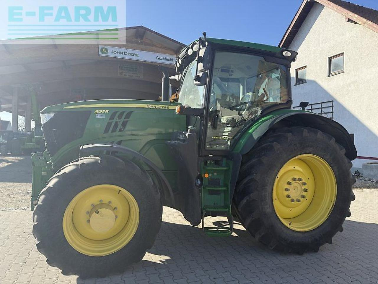 John Deere 6195r - Traktor: das Bild 1 John Deere 6195r - Traktor: das Bild 1