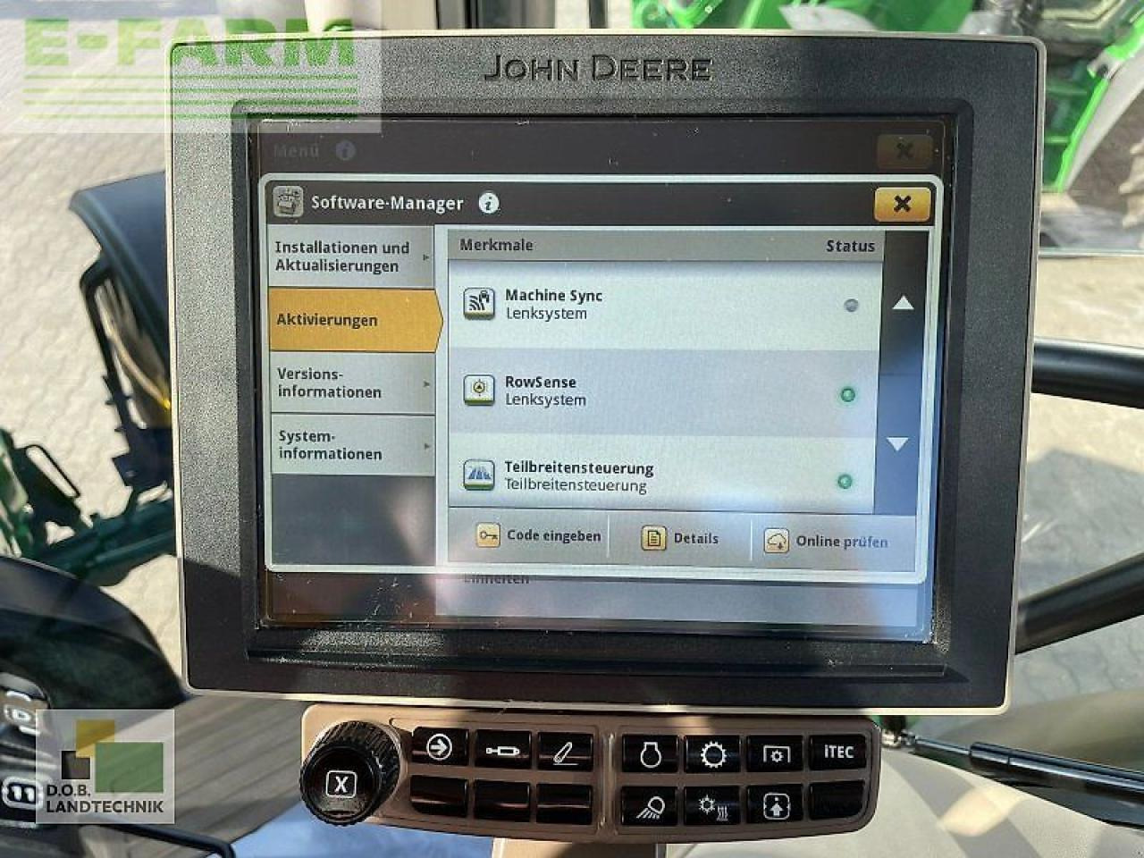 Traktor John Deere 6250r: das Bild 20