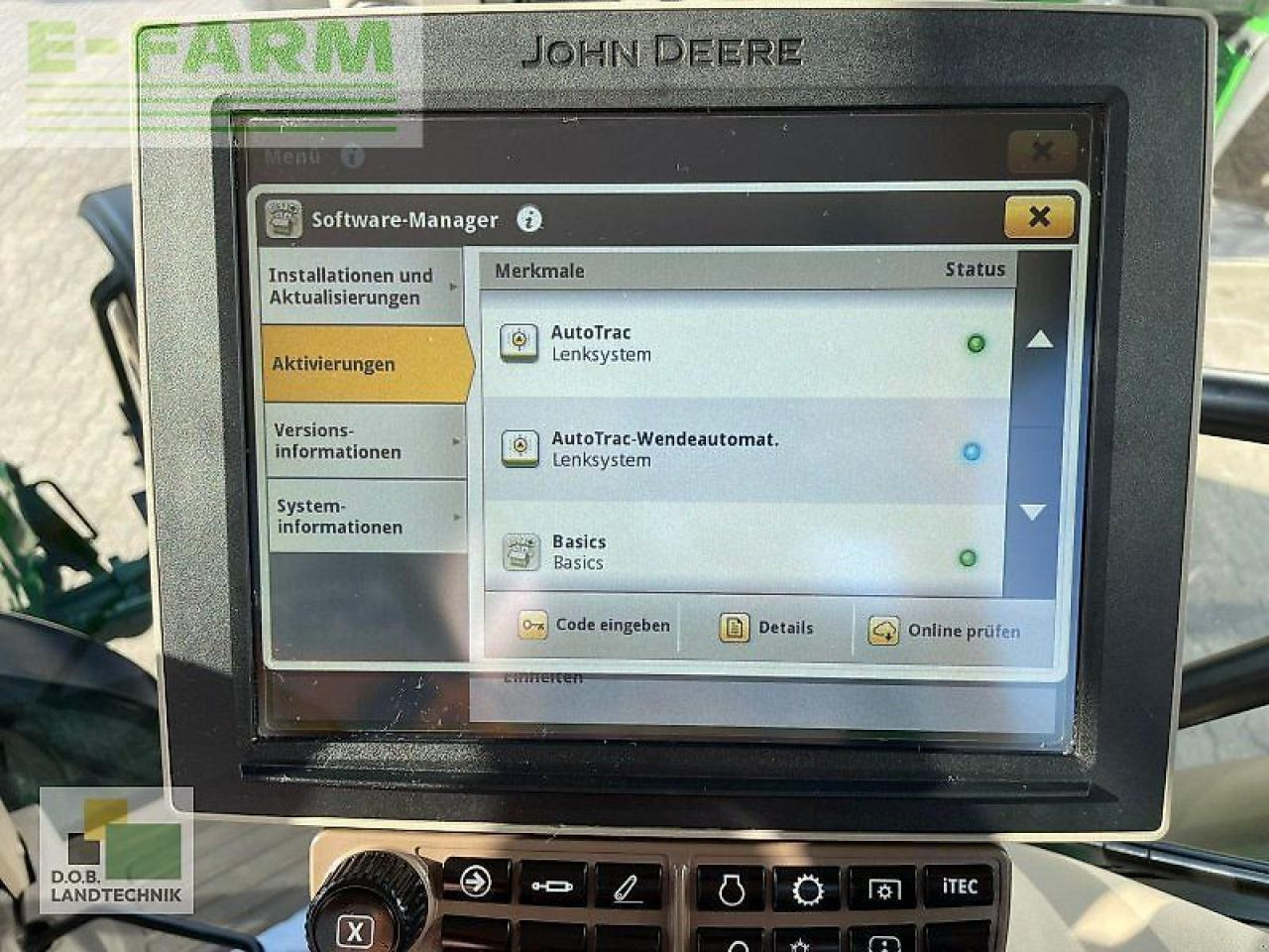 Traktor John Deere 6250r: das Bild 15
