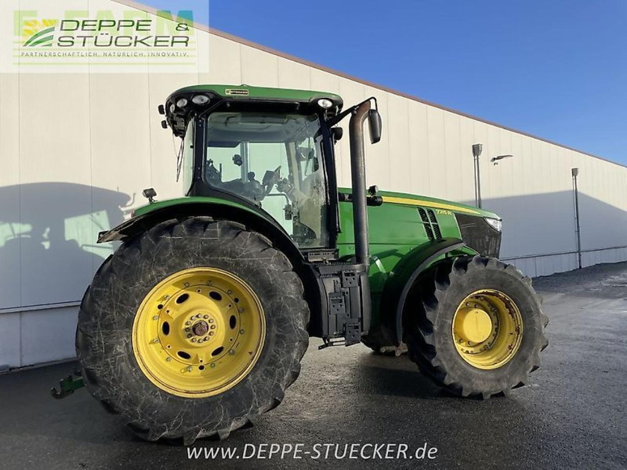 John Deere 7215r mit zwillingsrädern - Traktor: das Bild 4 John Deere 7215r mit zwillingsrädern - Traktor: das Bild 4