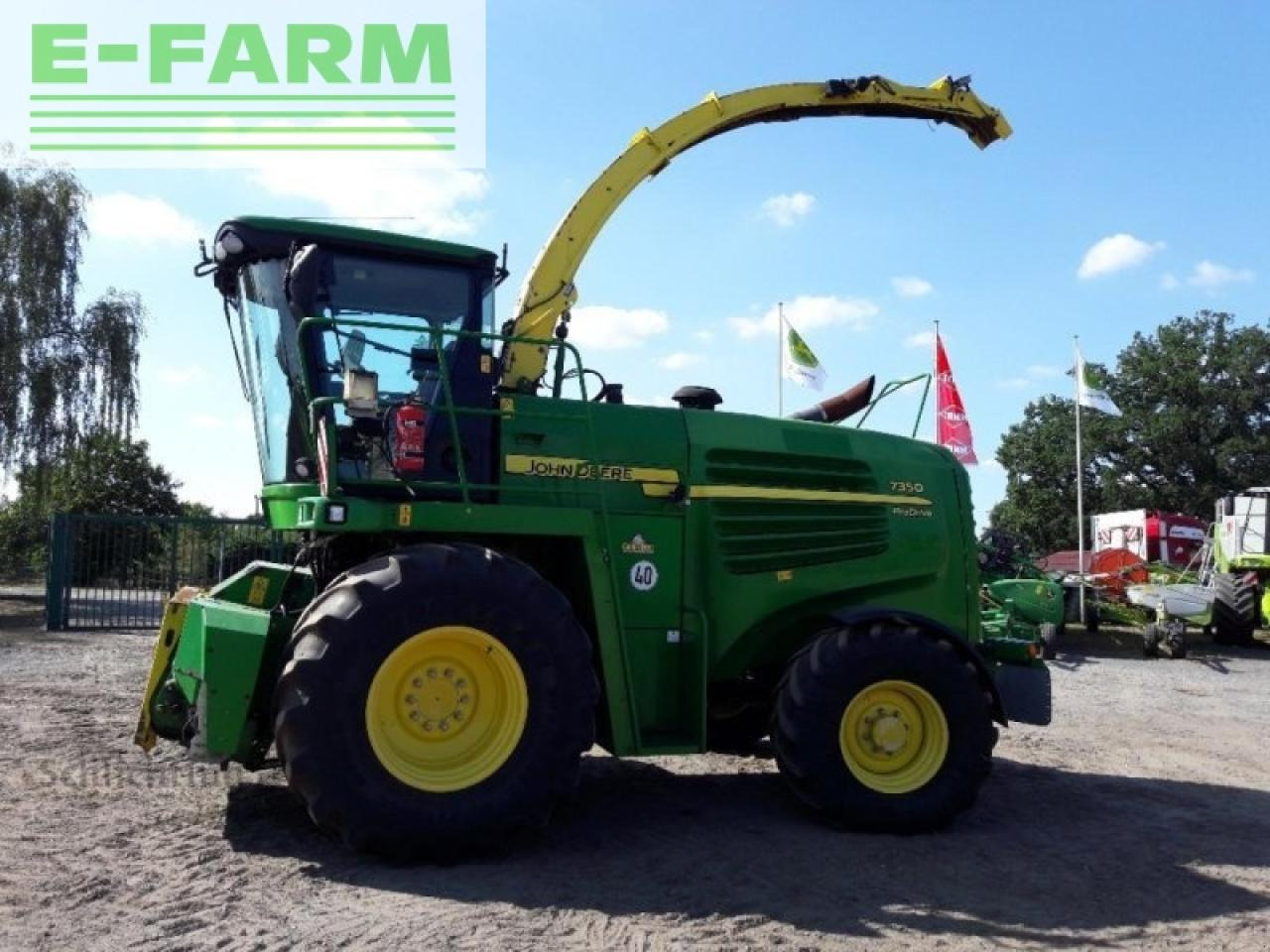 John Deere 7350 ohne vorsatz - Feldhäcksler: das Bild 4 John Deere 7350 ohne vorsatz - Feldhäcksler: das Bild 4
